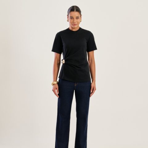 CALÇA RETA DUO CORE