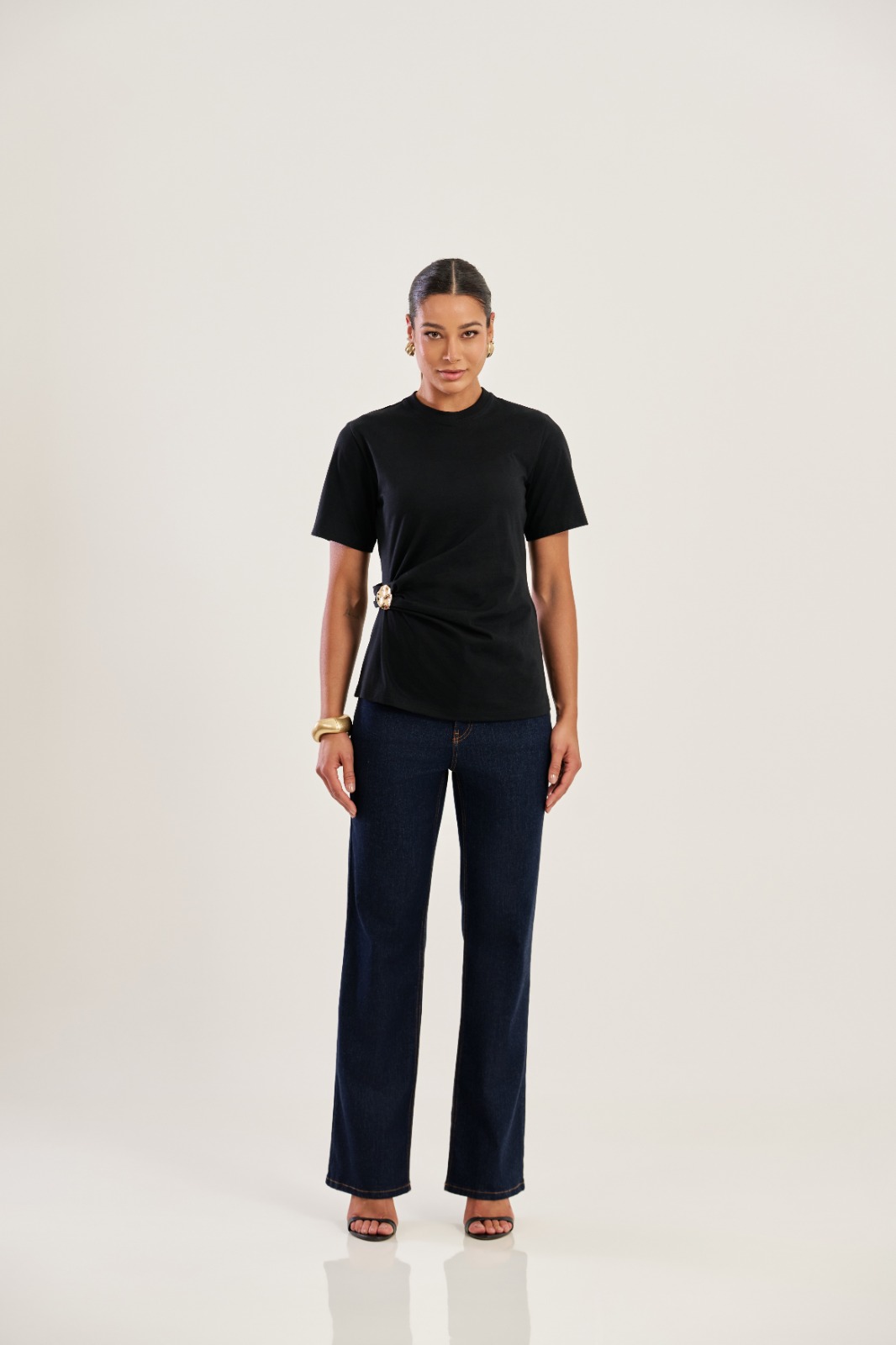 CALÇA RETA DUO CORE