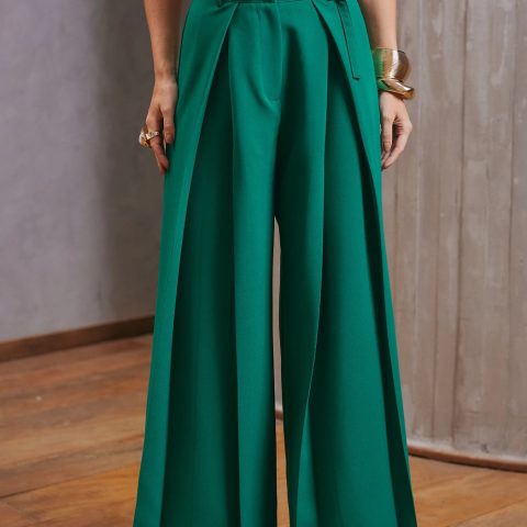 PANTALONA COM PREGAS